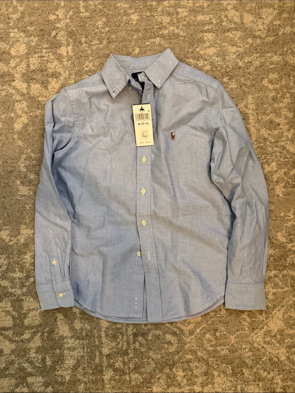 Ralph Lauren boy’s Button-Down Shirt (size medium)